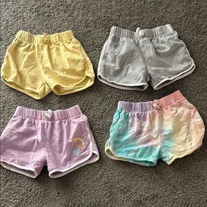 Butter Kids Shorts Collection - Yellow, Gray, Purple, Tie-Dye